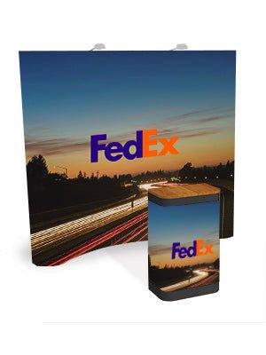 Pop Up Stand 3 x 3 Bundle | Curved - Feather Flags Express